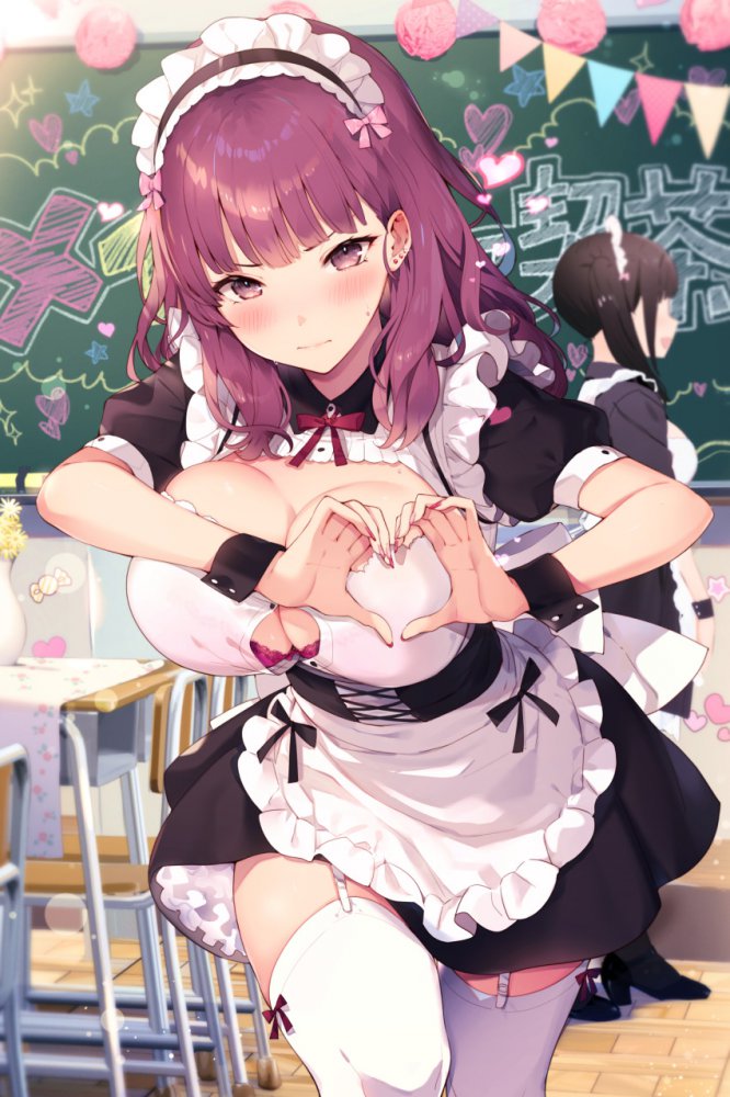 【二次】メイド女子画像　その１０